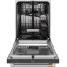 Cafe CDT828P2VS1 24 Inch Fully Integrated Dishwasher with 16 Place Settings, 42 dBA, 5 Wash Cycles, CustomFit Top Rack, Ultra Wash, Presoak + Sanitize, and ENERGY STAR®, in Stainless Steel
