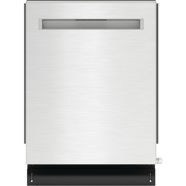 Sharp SDW6767HS 24 Inch Fully Integrated Smart Dishwasher with up to 14 Place Settings, 6 Wash Cycles, 7 Wash Options, Adjustable 3rd Rack, Stainless Steel Tub, Smooth Glide Racks, Dual Stage Filtration, LED Interior Lighting in Stainless Steel