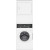 Speed Queen SF7007WG 27 Inch Gas Laundry Center with 3.42 cu. ft. Washer Capacity, 9 Wash Cycles, 7 cu. ft. Dryer Capacity, 4 Dry Cycles, 5 Year Warranty, Stainless Steel Tub, Sanitize with Oxi, Steam Refresh, Pet Plus, Tub Clean, Stain Boost in White