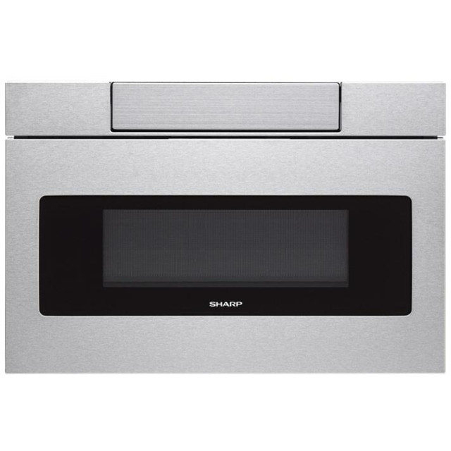 SHARP SMD2470ASY 24 Inch Microwave Drawer with 1.2 cu. ft. Capacity, 950 Cooking Watts, 11 Power Levels, Sensor Cook, Minute Plus , Control Lock, Kitchen Timer, LCD Display, Interior Oven Light, Sensor Cooking, UL Listed, Child Lock in Stainless Steel