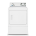 Speed Queen DV2000WG 27 Inch Commercial Gas Ventless Single Pocket Dryer with 7 cu. ft. Capacity, Reversible Side Swing Door, in White