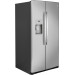 GE GSS25IYNFS 25.1-cu ft Side-by-Side Refrigerator with Ice Maker (Stainless Steel)
