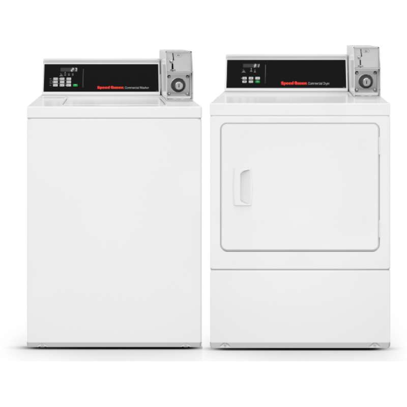 Speed Queen DV6000WE 27 Inch Commercial Electric Dryer with 7 Cu