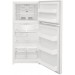 Frigidaire FFHT1835VW 30 Inch Top Freezer Refrigerator with 18.3 cu. ft. Total Capacity, Glass Shelves, 4.9 cu. ft. Freezer Capacity, Right Hinge with Reversible Doors, Crisper Drawer, Frost Free Defrost, Adjustable Shelves, Frost-Free Operation in White