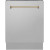 ZLINE DWVZSN24CB Autograph Edition Series 24 Inch Built-In Dishwasher with 8 Wash Cycles, 15 Place Settings, Energy Star Certified, Low dBA, Stainless Steel Tub, UL Certification, ETL, Sanitize Option, 3rd Rack in Durasnow Stainless Steel