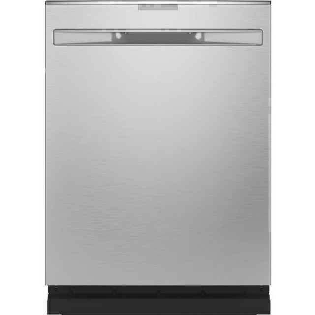 GE Profile PDP715SYNFS 24 Inch Smart Built-In Pocket Handle Dishwasher with 5 Wash Cycles, 16 Place Settings, Piranha Hard Food Disposer, Autosense Cycle, Low dBA, Child Safety Lock, Fingerprint-Proof in Stainless Steel