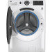 GE GFW550SSNWW 28 Inch Smart Front Load Washer with 4.8 cu. ft. Capacity, Wi-Fi Enabled, 10 Wash Cycles, 1300 RPM, UltraFresh Vent System With OdorBlock, Stainless Steel Drum, Sanitize with Oxi, Spin Speed, Dynamic Balancing Technology in White