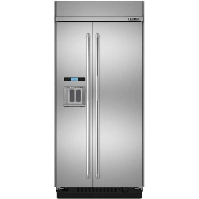 Jenn-Air JS42PPDUDE 42 Inch Stainless Steel Built In Counter Depth Side by Side Refrigerator