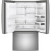 GE Profile PYE22KYNFS - 22.1 Cu. Ft. French Door Counter-Depth Refrigerator with Hands-Free AutoFill - Stainless Steel