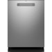 GE Profile PDP715SYVFS 24 Inch Fully Integrated Smart Dishwasher with 16 Place Settings, 44 dBA, 6 Wash Cycles, 3rd Rack, Dry Boost, Steam+Sani, and Microban Antimicrobial Technology, Stainless Steel