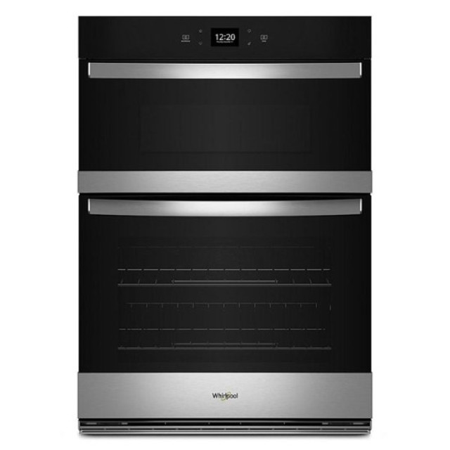 Whirlpool WOEC5027LZ - 27" Smart Built-In Electric Combination Wall Oven with Air Fry - Stainless Steel