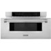 ZLINE MWD-30 -SS 30 Inch Built-In Microwave Drawer with 1.2 Cu. Ft. Capacity, Sensor Cooking, Quick Start, Timer, Reheat & Defrost, Beverage Mode, 10 Power Levels, Intuitive Control Panel, Automatic Open/Close Drawer: Stainless Steel