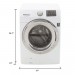 Samsung WF42H5200AW 4.2 Cu. Ft. White Stackable With Steam Cycle Front Load Washer - Energy Star