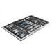 Bosch 800 Series 5-Burner Gas Cooktop (Stainless Steel) (Common: 30-in; Actual: 31-in)