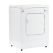 Whirlpool LDR3822PQ2 3.4-cu ft Stackable Portable Electric Dryer (White)