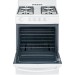 Hotpoint  RGA724EKWH Freestanding 3-cu ft Gas Range (White) (Common: 24-in; Actual: 24-in)