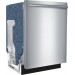 Bosch SHXM98W75N 800 Series 24" Bar Handle Dishwasher with Stainless Steel Tub - Stainless steel