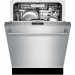 Bosch SHXM98W75N 800 Series 24" Bar Handle Dishwasher with Stainless Steel Tub - Stainless steel