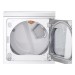LG DLGX7601WE 7.3-cu ft Gas Dryer (White) ENERGY STAR