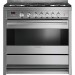 Fisher & Paykel OR36SDBMX1 5-Burner Freestanding 3.6-cu ft True Convection Gas Range (Stainless Steel) 