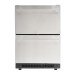 Haier DD400RS Built-in Under Counter Dual Drawer Refrigerator, Stainless Steel Front