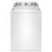 Whirlpool WTW4816FW 3.5-cu ft Top-Load Washer and WED4815EW 7-cu ft Electric Dryer in White