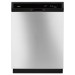 Whirlpool WDF130PAHS 63-Decibel Built-In Dishwasher (Stainless Steel) (Common: 24-in; Actual: 23.875-in)