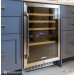 Dacor RNF242WCR Renaissance Series 24 Inch Freestanding Wine Cooler in Stainless Steel