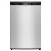 Frigidaire FFPE45L2QM 4.5-cu ft Freestanding Compact Refrigerator with Freezer Compartment (Silver Mist) ENERGY STAR