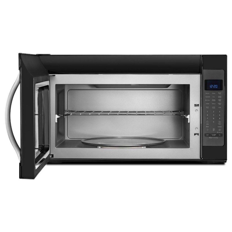 Whirlpool WMH53520CE 2.0 cu. ft. Over the Range Microwave in Black Ice with Sensor Cooking