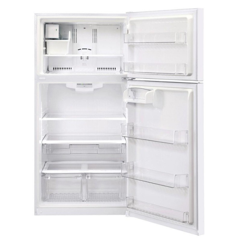 LG LTCS24223W 24 cu. ft. Top Freezer Refrigerator in Smooth White
