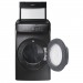 Samsung WV55M9600AV 5.5 Total cu. ft. High-Efficiency FlexWash Washer in Black Stainless, DVE55M9600V 7.5 Total cu. ft. Electric FlexDry Dryer with Steam in Black Stainless