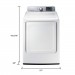 Samsung DV45H7000EW 7.4 cu. ft. Electric Dryer in White