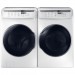 Samsung DVG55M9600W 7.5 Total cu. ft. Gas FlexDry Dryer with Steam in White