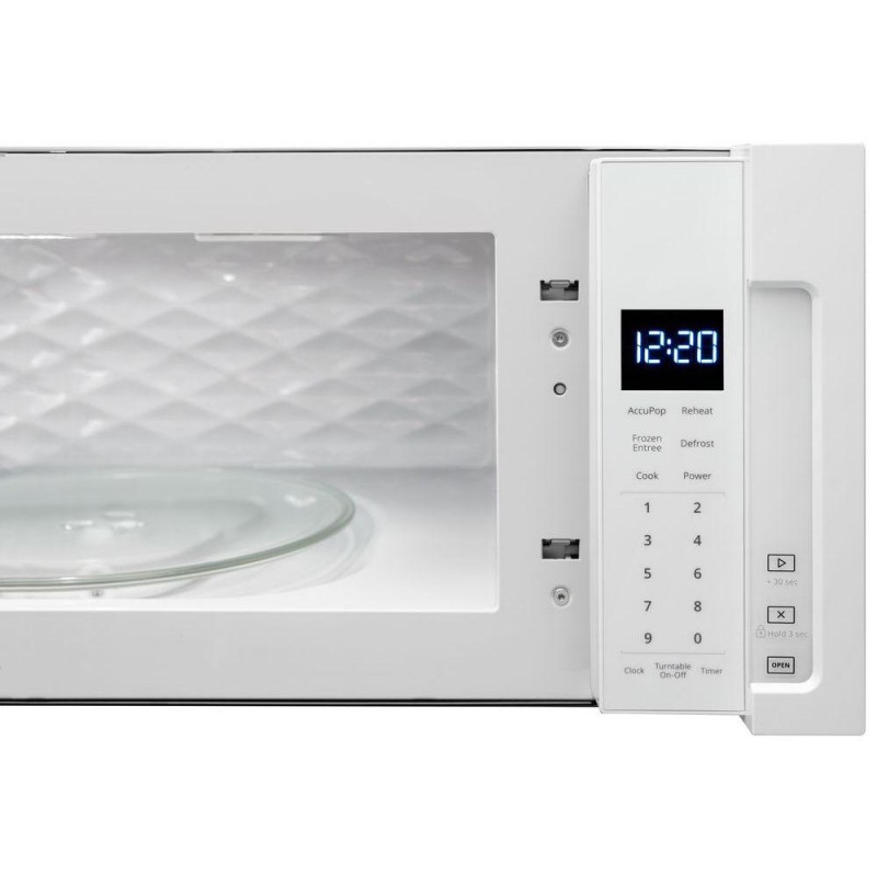 Whirlpool WML55011HW 1.1 cu. ft. Over the Range Low Profile Microwave