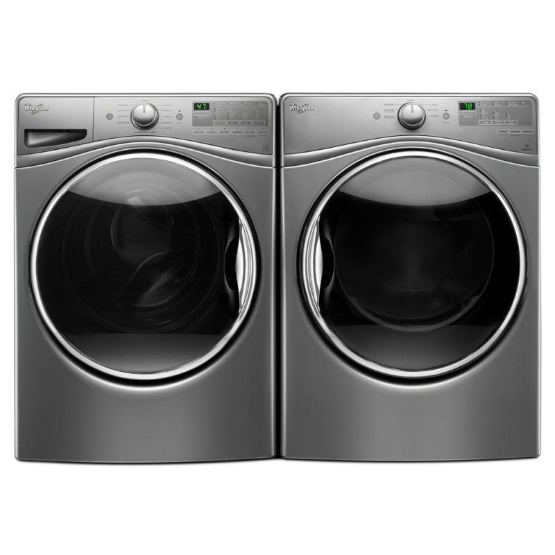 Whirlpool WFW85HEFC 4.5 cu. ft. High-Efficiency Stackable Chrome Shadow ...