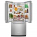 KitchenAid KRFF300ESS 30 in. W 19.7 cu. ft. French Door Refrigerator in Stainless Steel