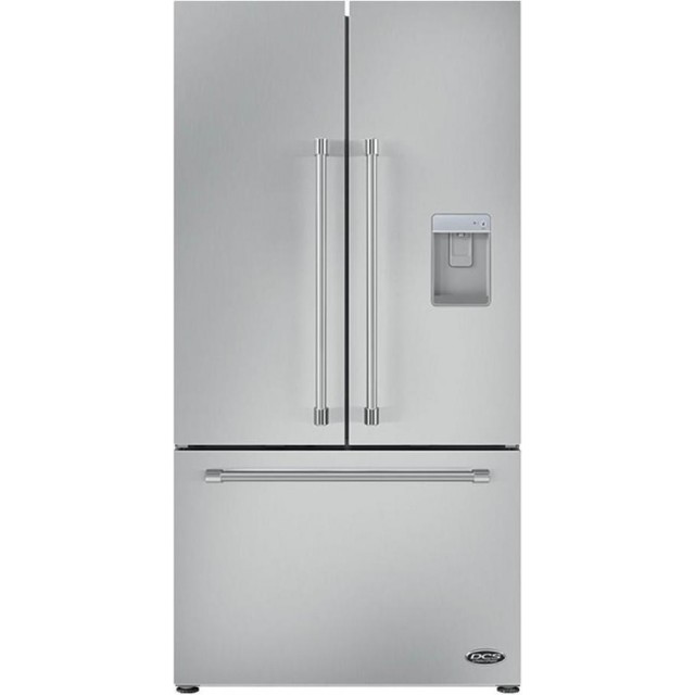 DCS RF201ACUSX1 36 Inch Built In Counter Depth French Door Refrigerator ...