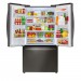 LG LFXC24726D 23.7 cu. ft. Counter Depth  French Door Refrigerator in Black Stainless Steel
