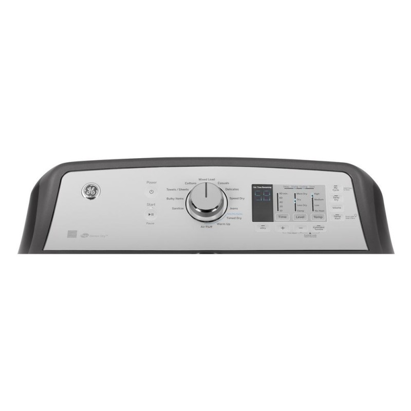 GE GTD65EBPLDG 7.4 cu. ft. 240Volt Diamond Gray Smart Electric Vented