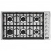 Viking VGCC5366BSS Professional Custom Series 36 Inch Gas Cooktop in Stainless Steel
