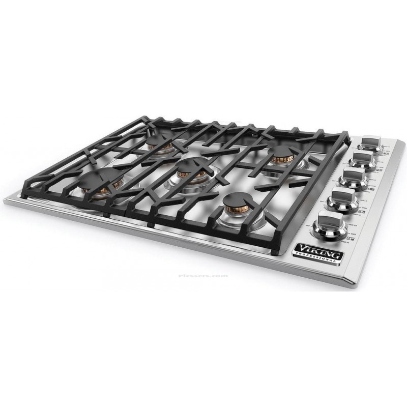 Viking Vgsu5305bs 30 Professional 5 Series Gas Cooktop With 5