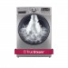 LG DLEX3570V 7.4 cu. ft. Electric Dryer with Steam in Graphite Steel