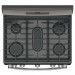 GE JGB660EEJES 5.0 cu. ft. Gas Range with Self-Cleaning Oven in Slate, Fingerprint Resistant