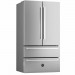 Bertazzoni MAS365DFMXE  36" Dual Fuel Convection Range, KIN36PROX 36" Baffle Insert Hood, DW24XV  24" Fully Integrated Dishwasher, REF36X Counter Depth 36" 4-Door French Door Refrigerator