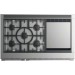 DCS RDV2485GDN DCS 48" Natural Gas 5 Burner Dual Fuel Range with Griddle -  in Stainless Steel