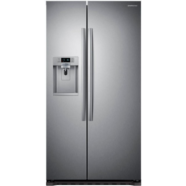 Samsung RS22HDHPNSR 22.3 cu. ft. Side by Side Refrigerator in Stainless ...