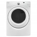 Whirlpool WGD75HEFW 7.4 cu. ft. 120 Volt White Stackable Gas Vented Dryer with Advanced Moisture Sensing