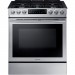 Samsung NX58M9420SS 30 in. 5.8 cu. ft. Single Oven Gas Slide-In Range with Self-Cleaning and Fan Convection Oven in Stainless Steel