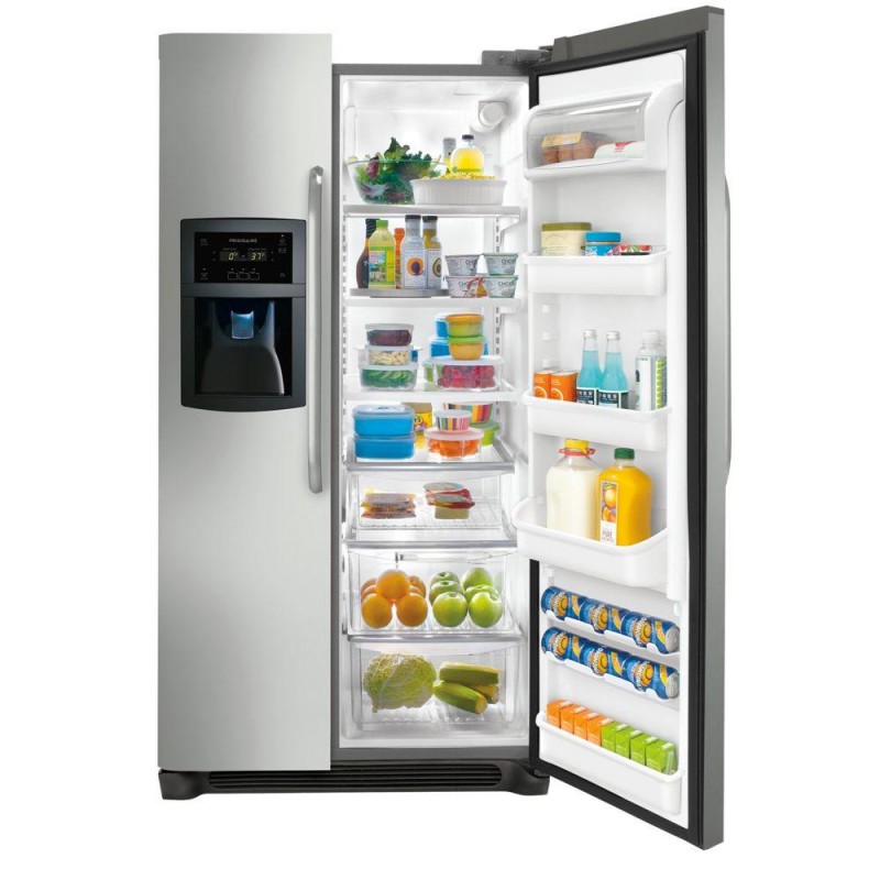 Frigidaire FFSC2323LS 22.2 cu. ft. Side by Side Refrigerator in ...